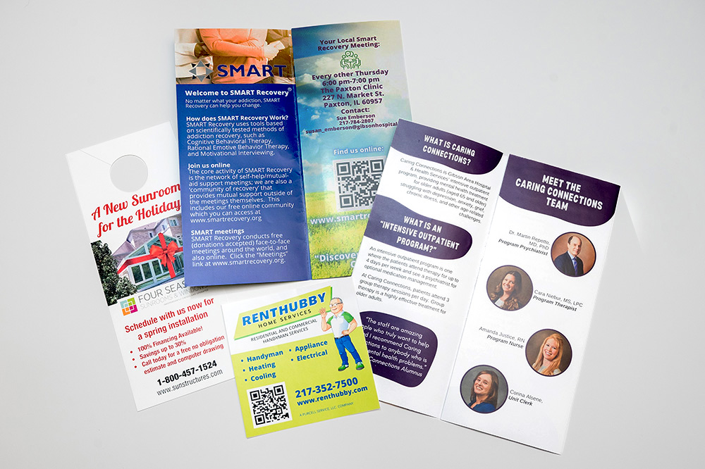 Gallery Marketing Materials Upclose Printing Champaign Il