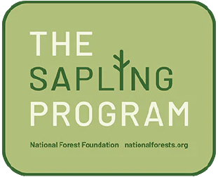 Upclose About Sapling Program Badge
